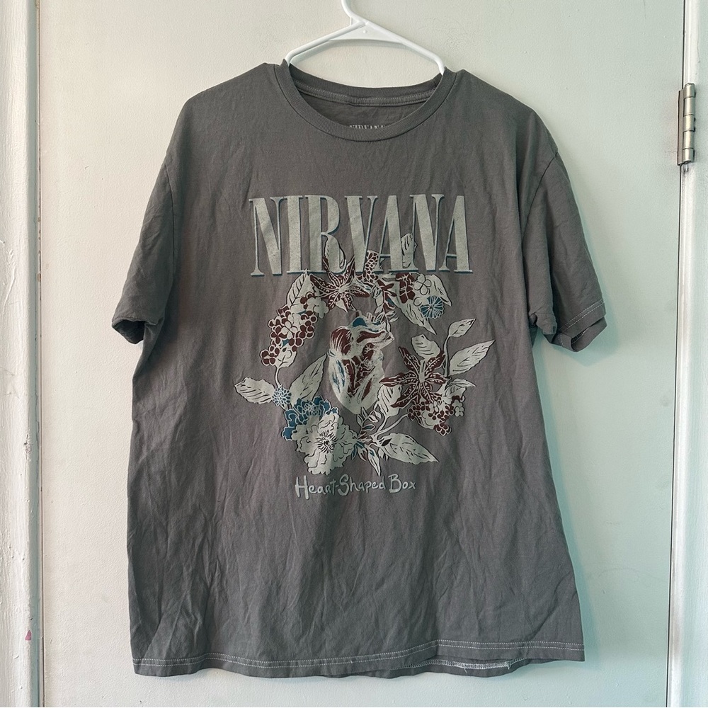 Nirvana Band tee- size xl
